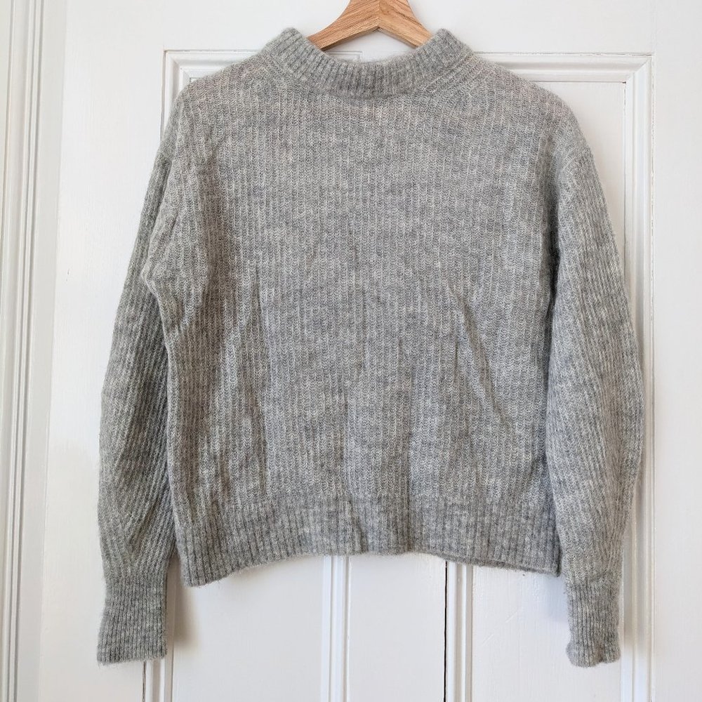 Everlane Alpaca Crew - Grey - Small